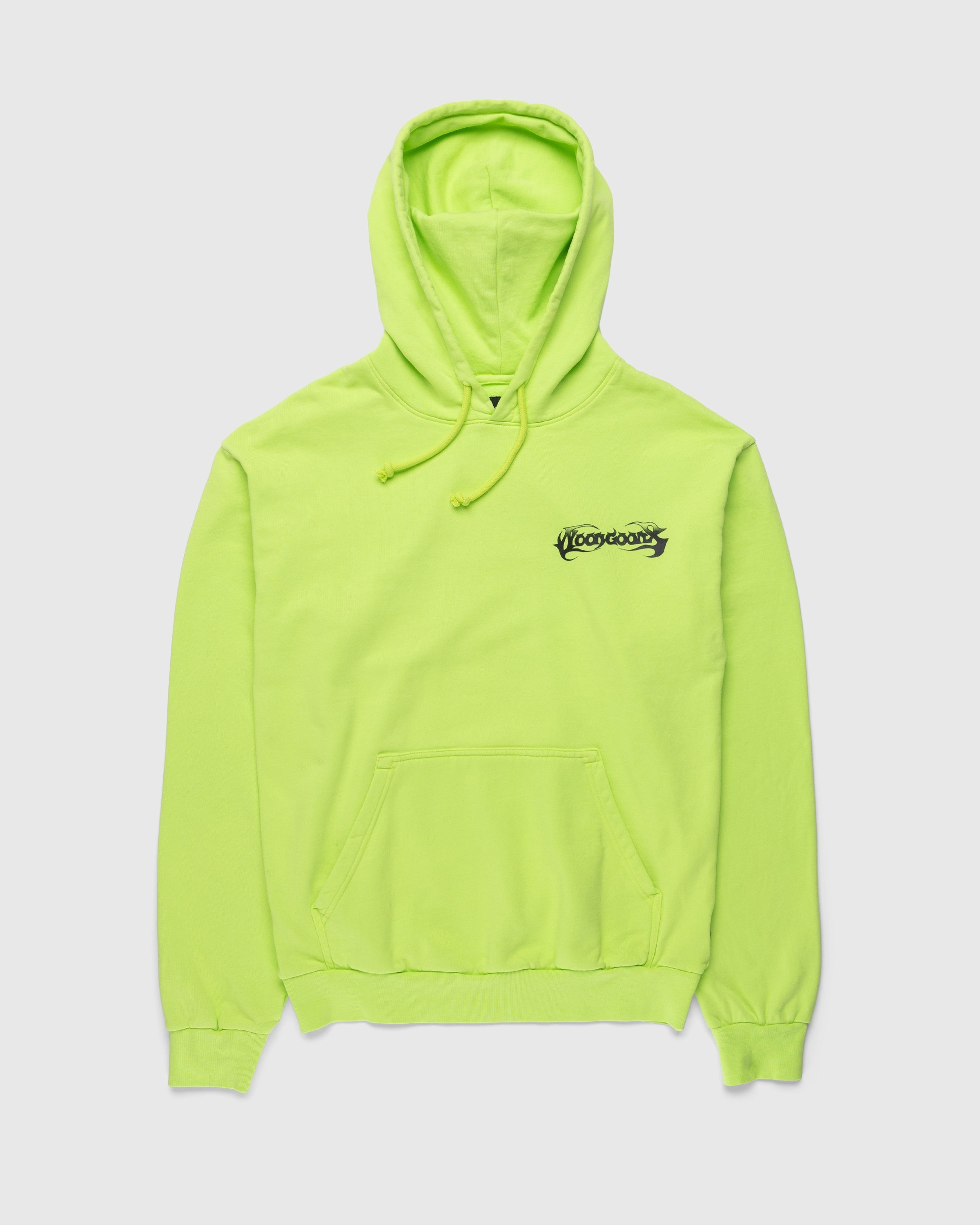 Neon green supreme hoodie discount